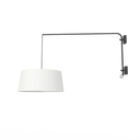 Raisa wandlamp - Mat wit