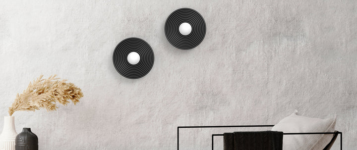 Randa Monkey Wall Lamp - Matte Black