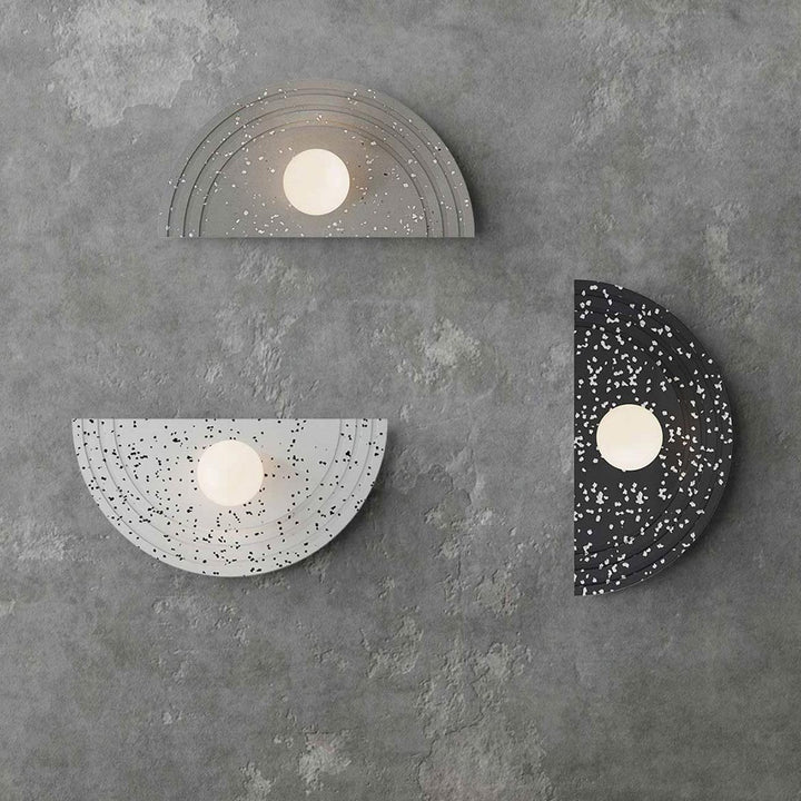 Regina Wall Lamp - Black Terrazzo
