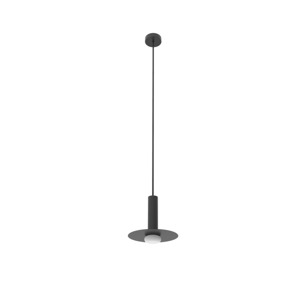 Queen Pendant Lamp - Matte Black