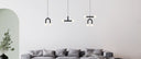 Rigoberta Trio Pendant Lamp - Matte Black