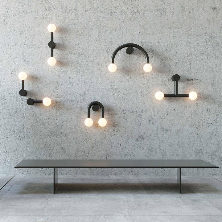 Rigoberta Direct Mono Wandlamp - Matzwart