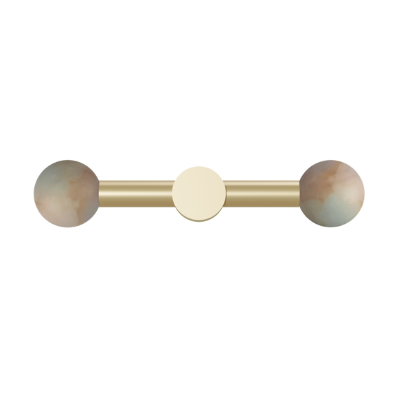 Rigoberta Wall Lamp Direct Duo - Gold and alabaster ball