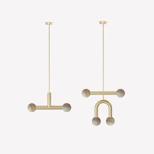 Rigoberta Pendant Lamp Duo Super Curved - Matte White