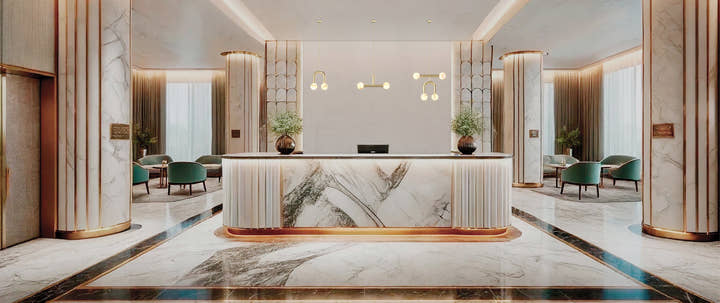 Rigoberta Trio Pendant Lamp - Gold, gold textile cable and alabaster ball