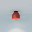 Rio Ceiling Lamp - Matte Terracotta Red