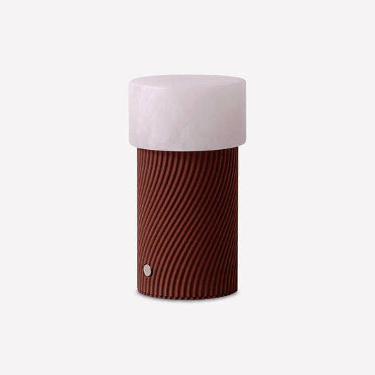 Rizzo draagbare lamp - Hout PLA Kurk