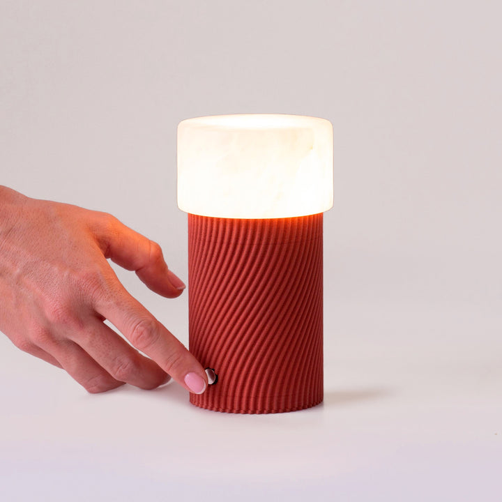 Rizzo Portable Lamp - PLA Sapelly Wood