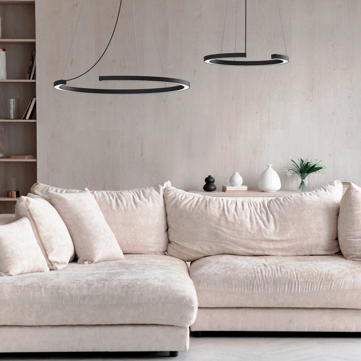 Roberta Pendant Lamp 80 - Matte Black