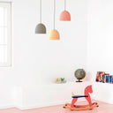 Ronde hanglamp - Zandgeel