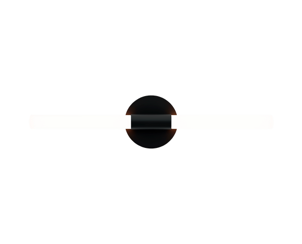 Lámpara Roos de Pared 27K - Negro mate en ambiente decorado (2)