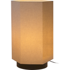 Roxi Floor Lamp 45 - Matte black base and white cream shade