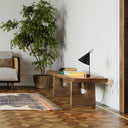 Rubi Table Lamp - Matte Black and Gold