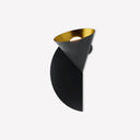 Rubi Duo Wall Lamp - Matte Black and Gold