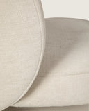 Silla Aura en tela (tapizado) en ambiente decorado (3)