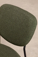 Silla metal mostaza