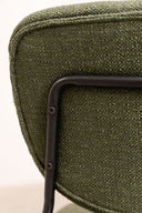 Silla metal mostaza
