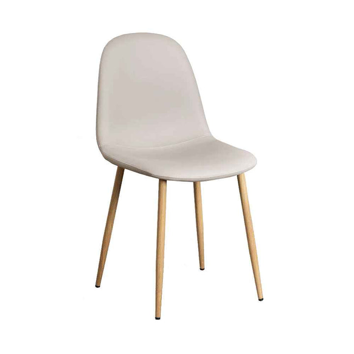 Silla GALA Polipiel / Natural