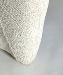 Silla HONEG beige en poliéster beige de estilo contemporáneo y cómodo