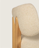 Silla Jade en fresno en ambiente decorado