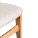 Silla madera natural