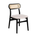 Silla madera natural