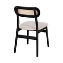 Silla madera natural