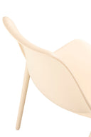 Sillón polipropileno beige