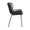 Silla metal beige