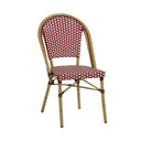 Silla aluminio negro