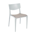 Silla polipropileno blanco