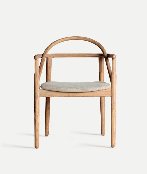 Silla YVIERS Comodidad y Estilo Contemporáneo en Madera de Olmo - Sillas - El Workshop - madera de olmo