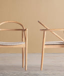 Silla YVIERS Comodidad y Estilo Contemporáneo en Madera de Olmo - Sillas - El Workshop - madera de olmo