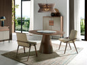 Silla polipiel crema