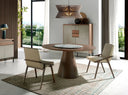 Silla polipiel crema