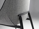 Gray fabric chair