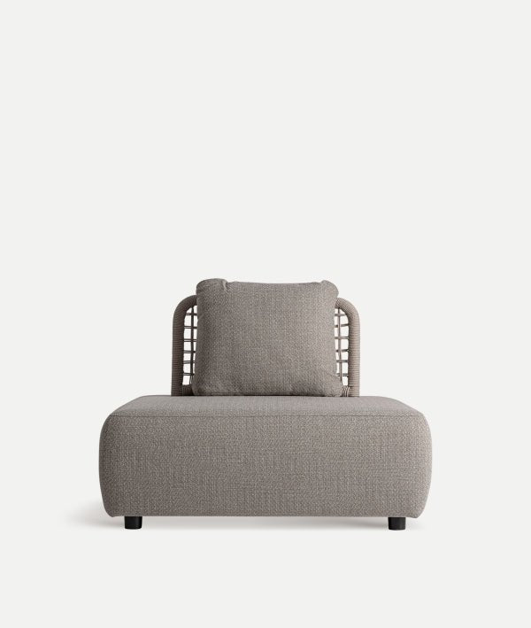 SILLÓN LENK exterior modulo 1 - Silla - El Workshop-Aluminio