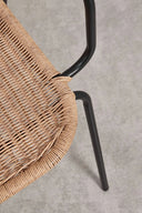 Sillón acero natural