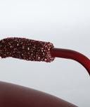 SILLÓN TANKAH rojo con acabado mate estilo bohemio con toque moderno - Sillones - El Workshop - hierro