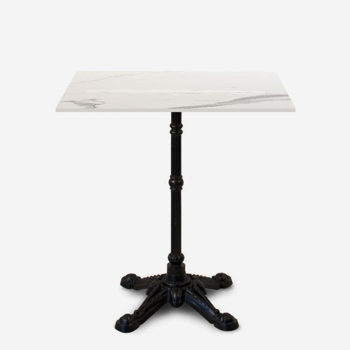 Sobre de mesa compacto núcleo blanco 80x80 cm