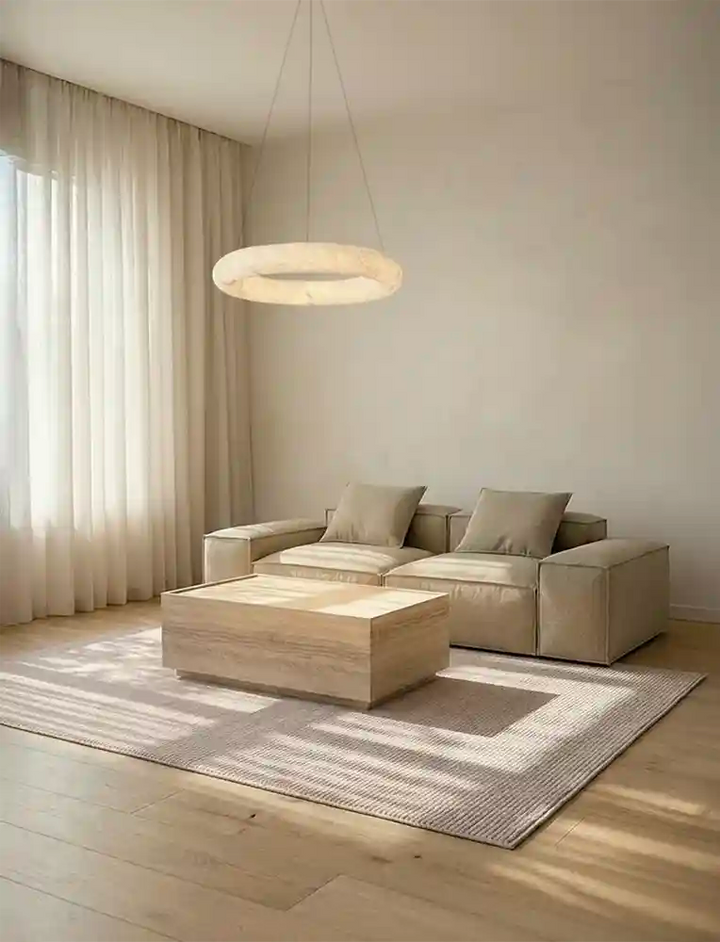Sofá Tokio 3 plazas modular en ambiente decorado