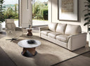 Sofá cama 3 plazas piel gris perla en ambiente decorado (2)