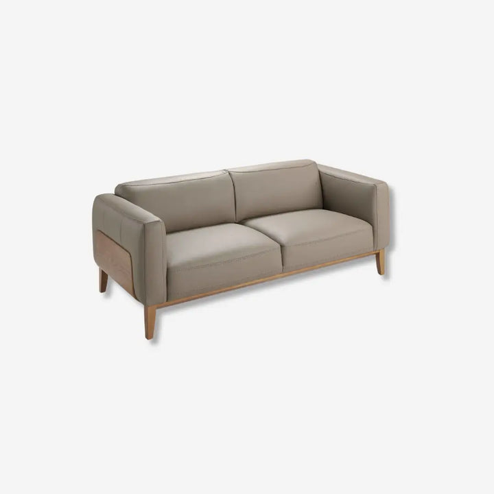 3-seater mink leather sofa