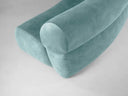 sofa curvo moderno dovain studio sergio prieto