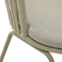 Sillón acero beige
