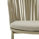 Sillón acero beige