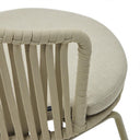 Sillón acero beige