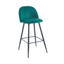 Silla acero verde