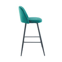 Silla acero verde