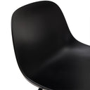 Silla metal negro